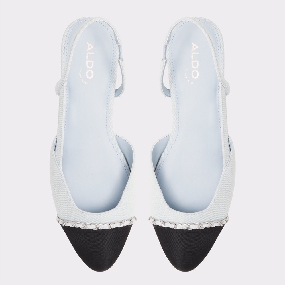Blue Ballet Flat